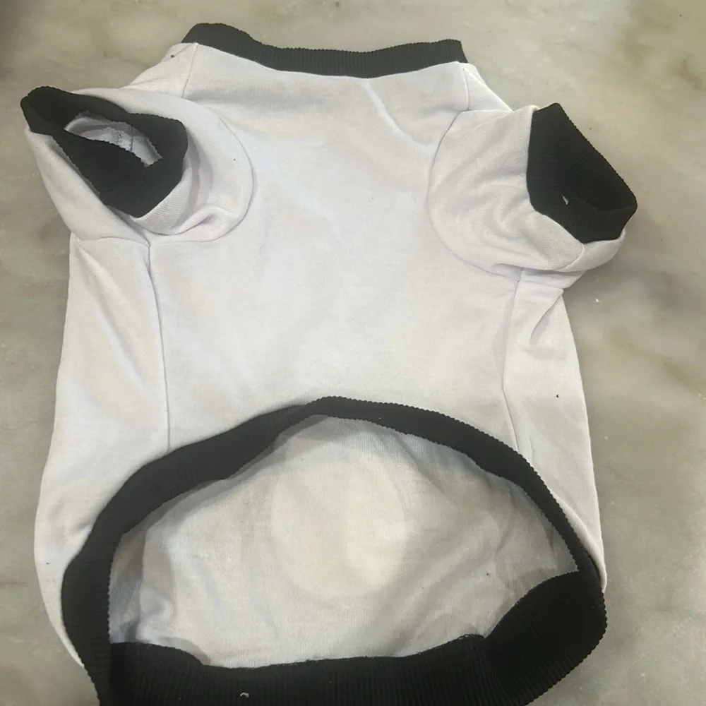 Black and Pink Dog outfit. NWOT Two different styles